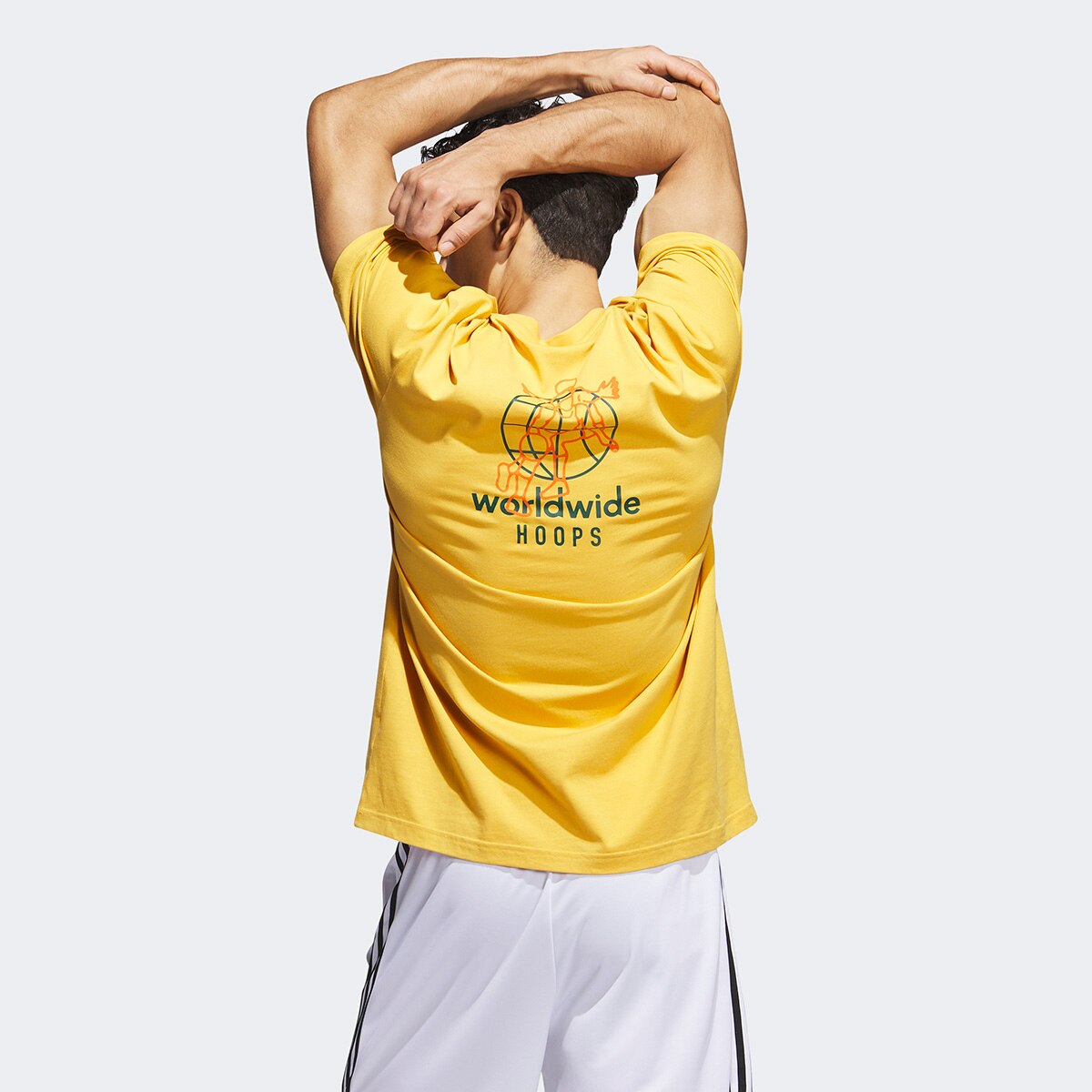 Camiseta Adidas World Wide Hoops Hbr Masculina - 1