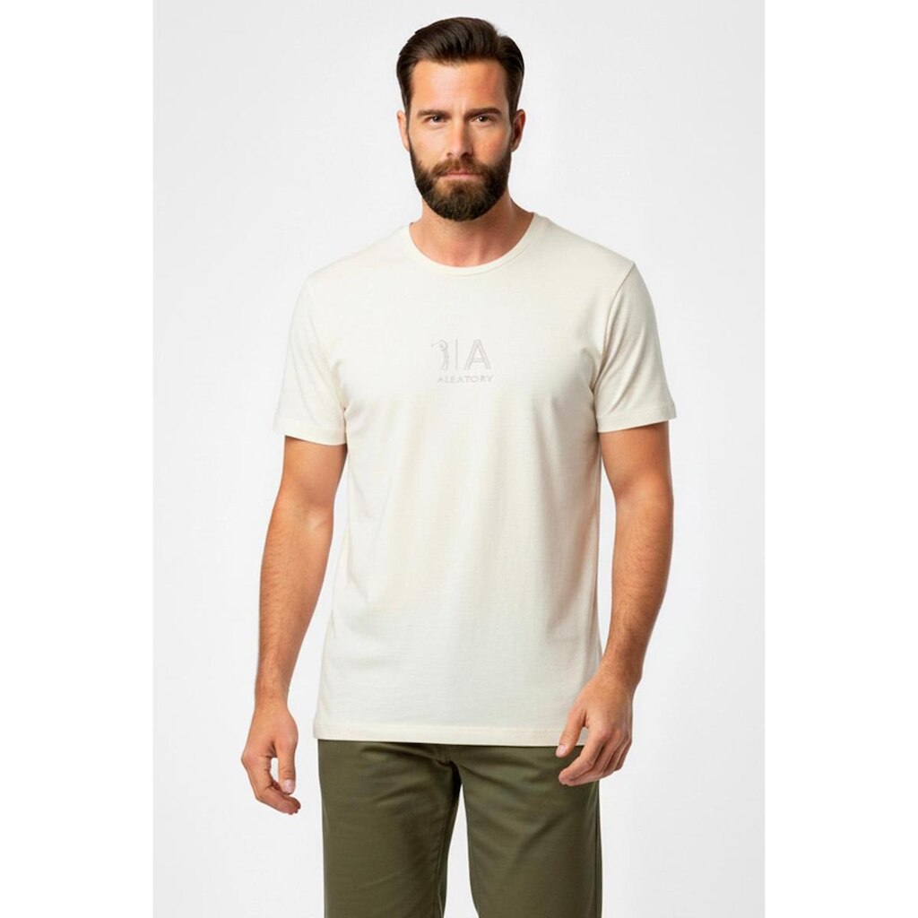 Camiseta Aleatort Lisa Stefan Bright White
