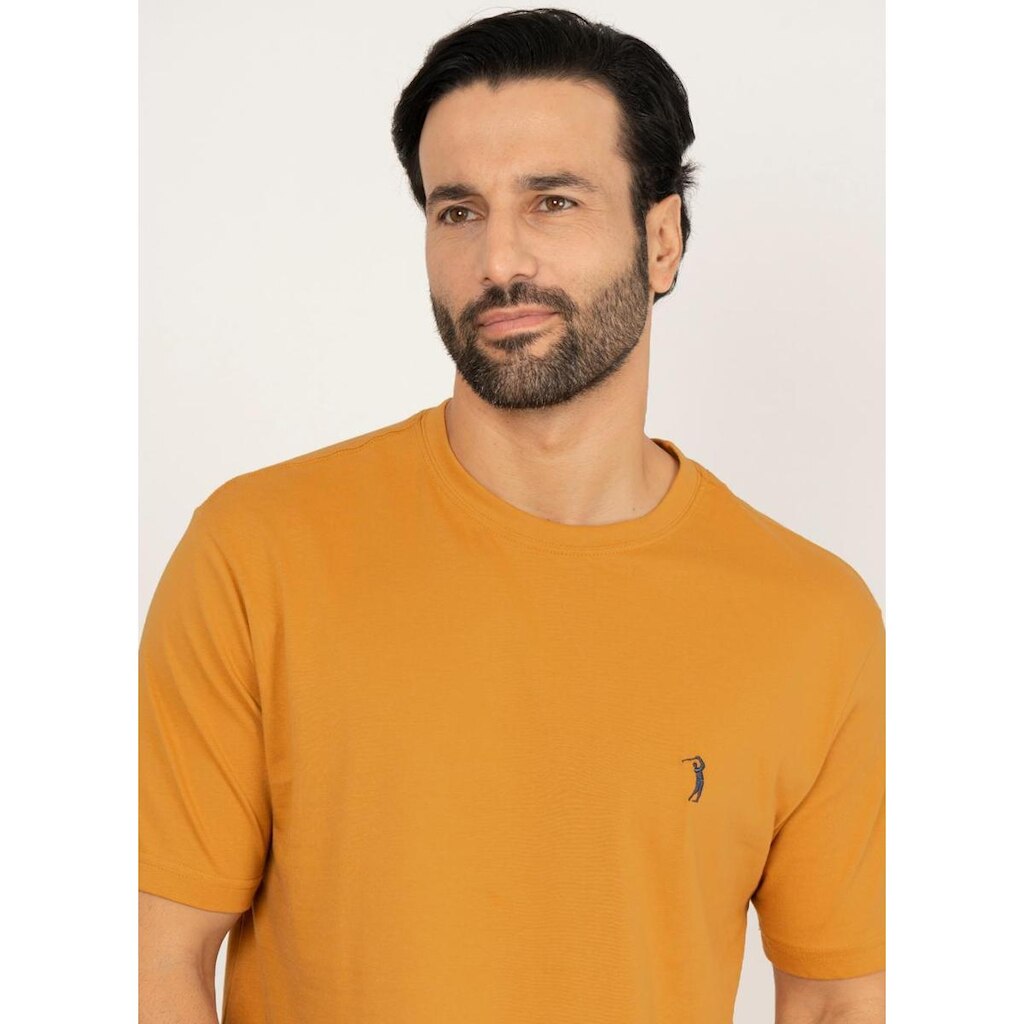 Camiseta Aleatory Lisa Dark Mustard