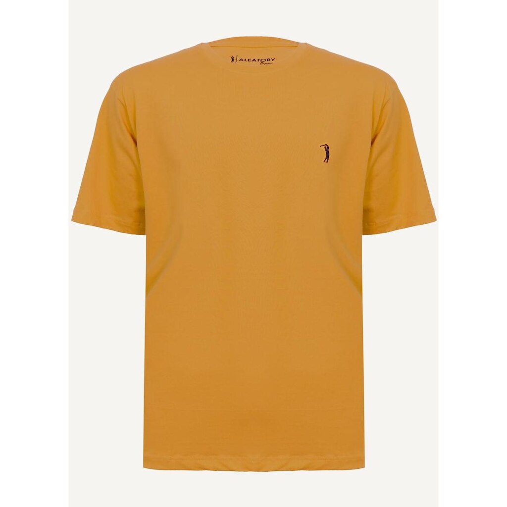 Camiseta Aleatory Lisa Dark Mustard