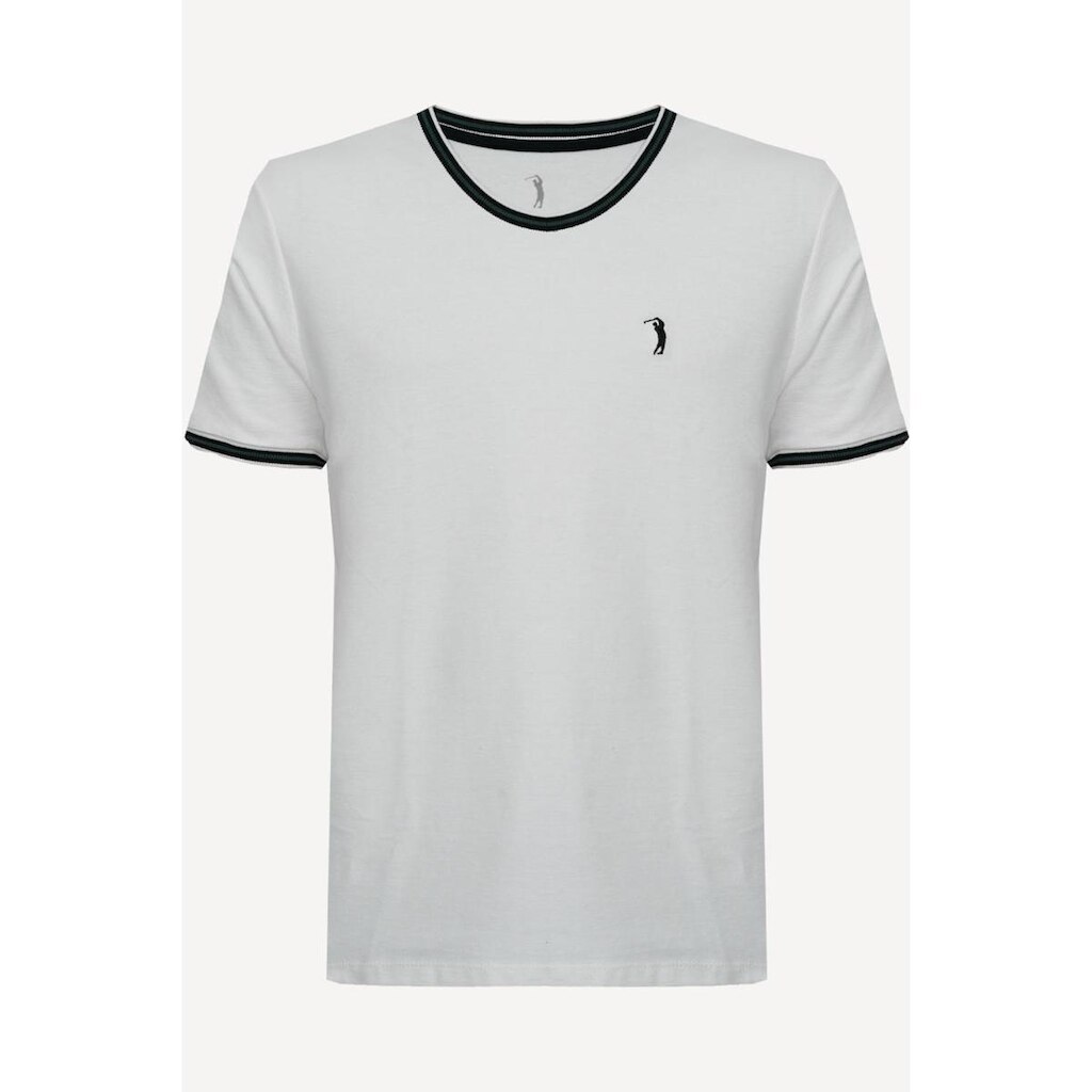 Camiseta Aleatory Lisa Diferenciada Branco