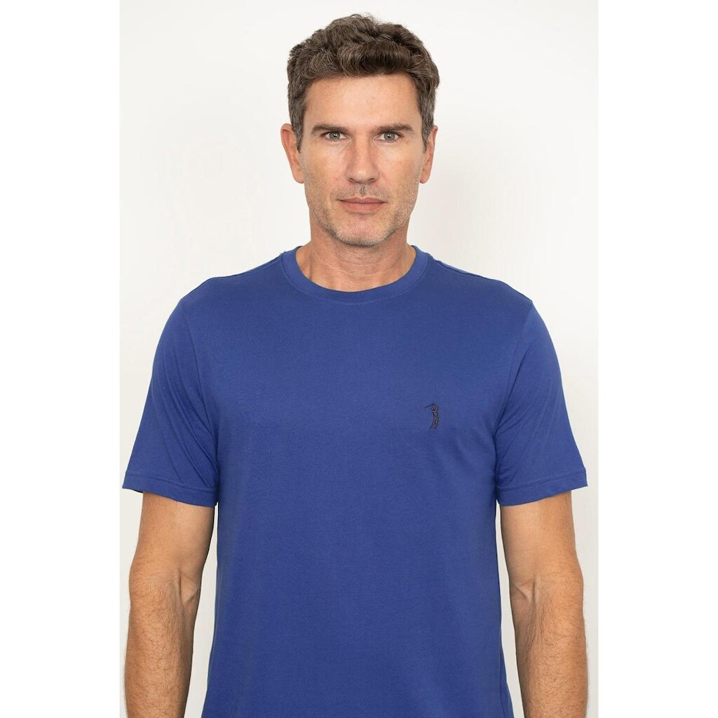 Camiseta Aleatory Lisa Galaxy Blue