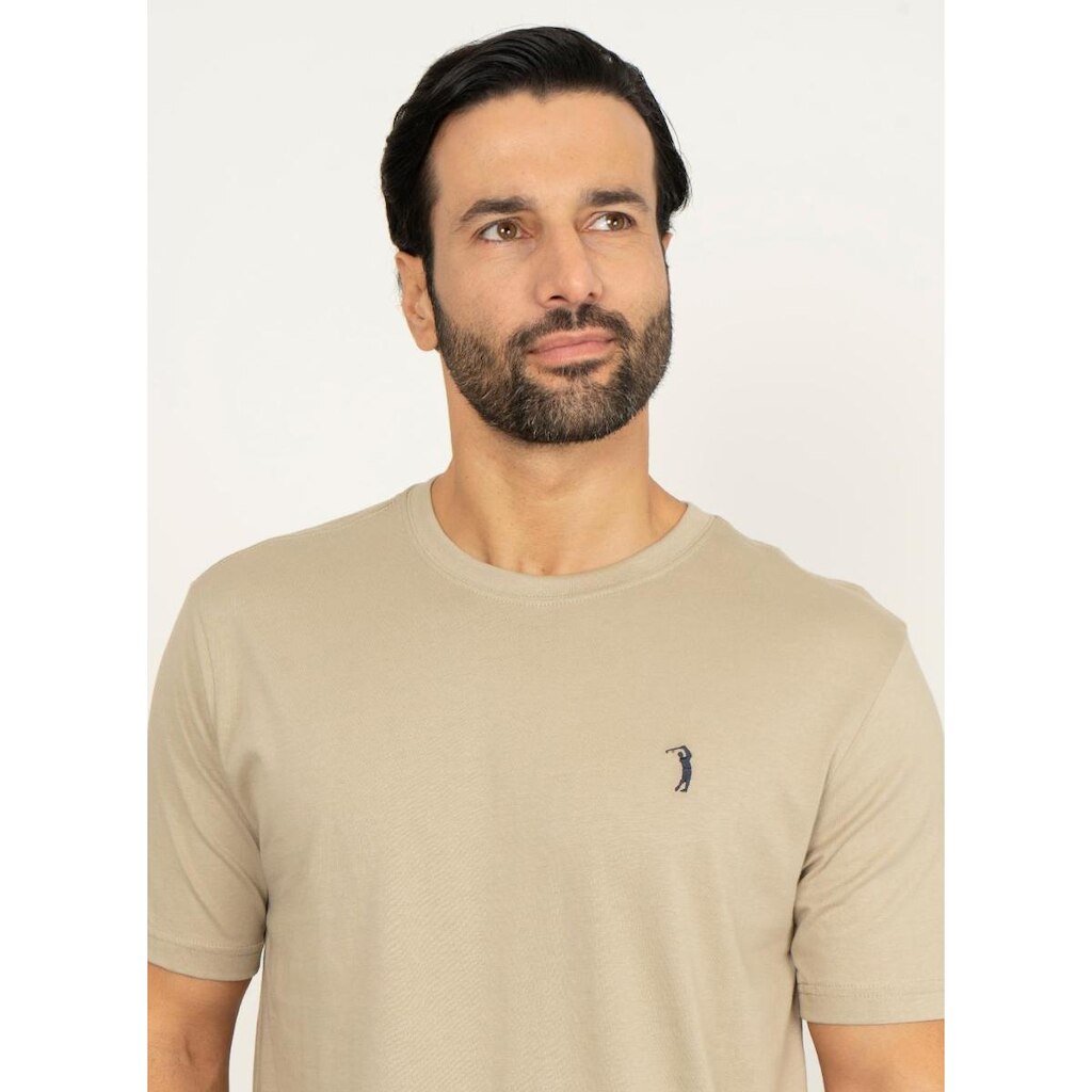 Camiseta Aleatory Lisa Khaki Escuro