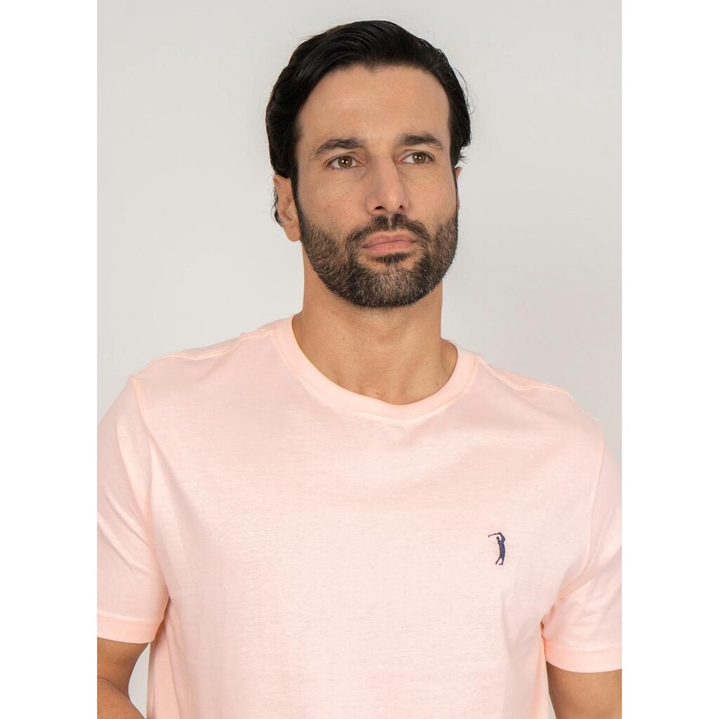 Camiseta Aleatory Lisa Rosa Claro