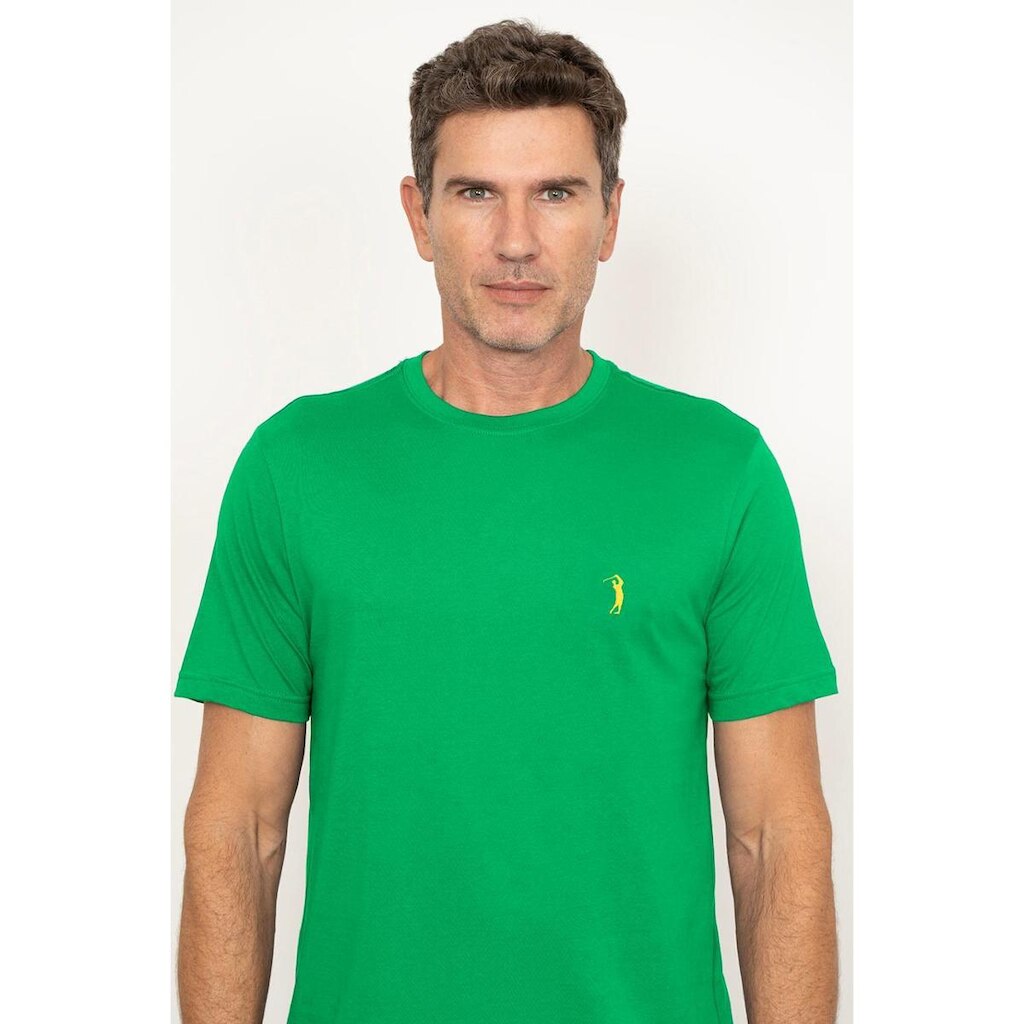 Camiseta Aleatory Lisa Verde Brasil