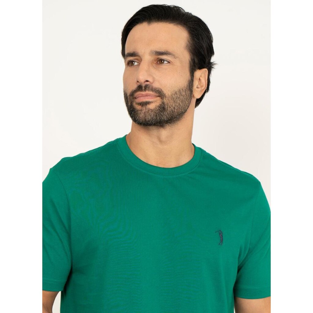 Camiseta Aleatory Lisa Verde Esmeralda