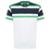 Camiseta Aleatory Meia Malha Listrada 11A Masculino - Branco e Marinho Branco-marinho-verde G - Branco+Marinho