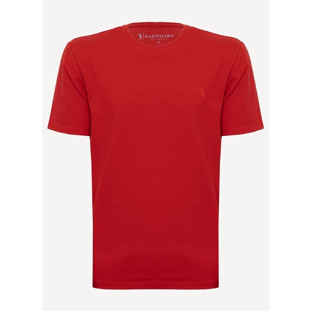 Camiseta Aleatory Stretch Vermelha