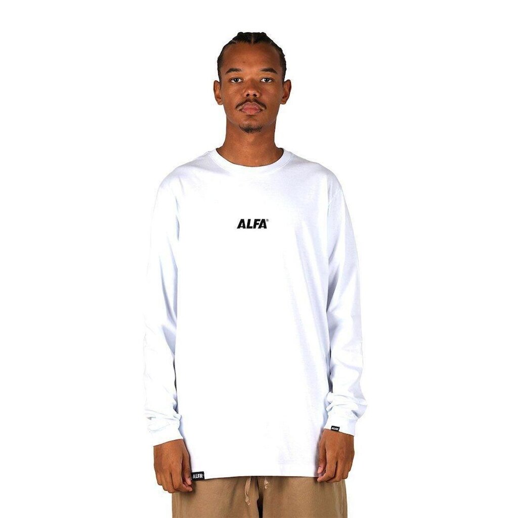 Camiseta Alfa Manga Longa Center