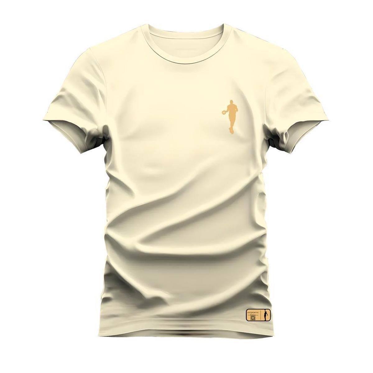 Camiseta Algodão Estampada Premium T-Shirt Number Peito NS Menor preço em Camiseta Algodão Estampada Premium T-Shirt Number Peito NS