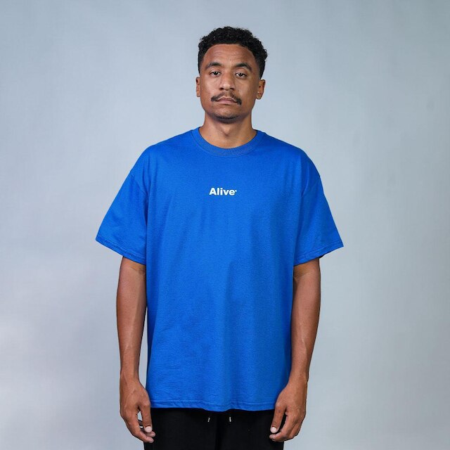 Camiseta Alive Basic Azul Royal