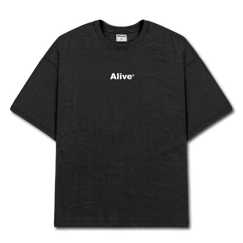 Camiseta Alive Basic Preto
