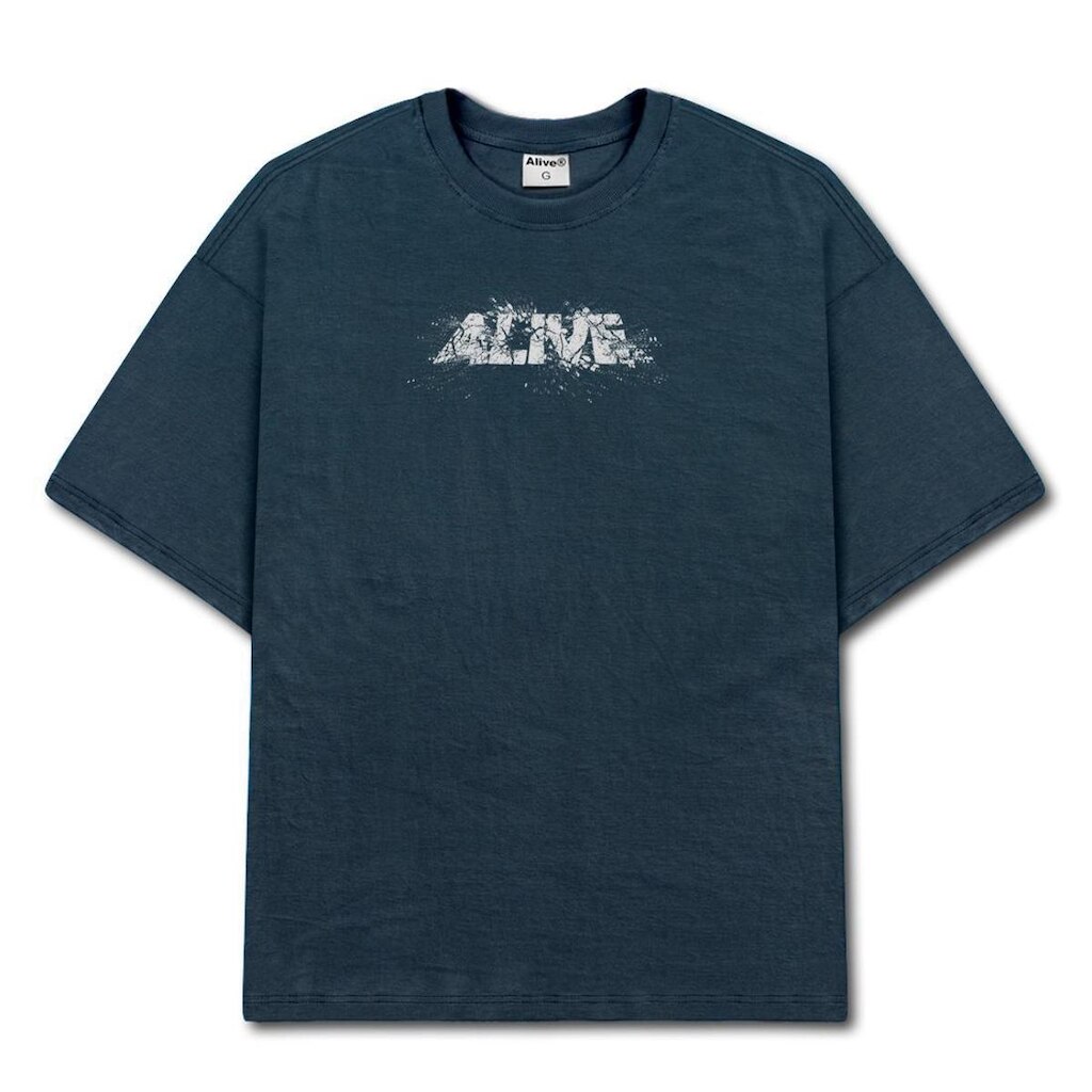 Camiseta Alive Destroyed Azul Marinho