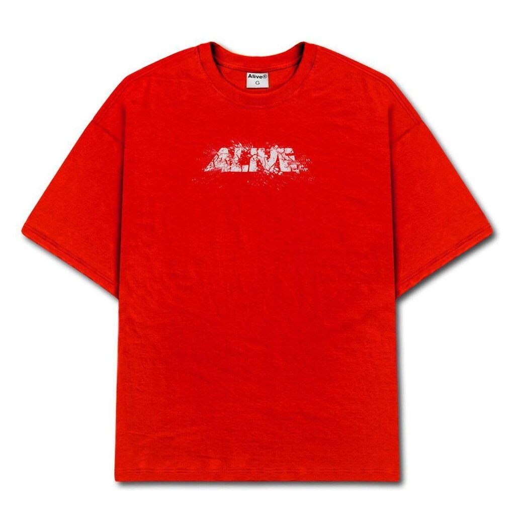 Camiseta Alive Destroyed Vermelho