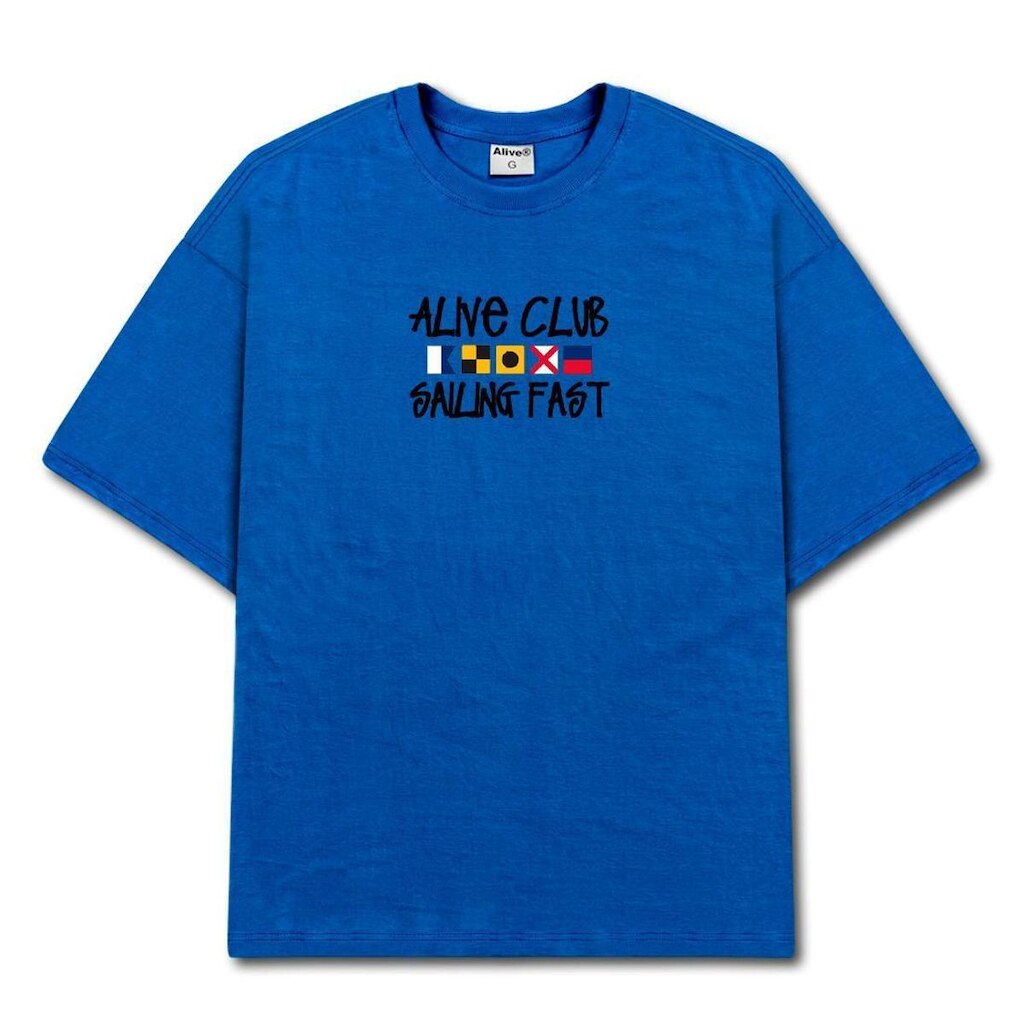 Camiseta Alive Flags Azul Royal