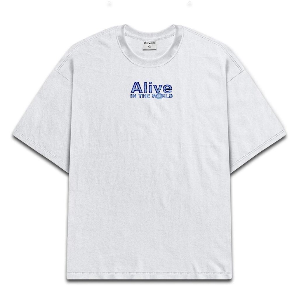 Camiseta Alive In The World Branco