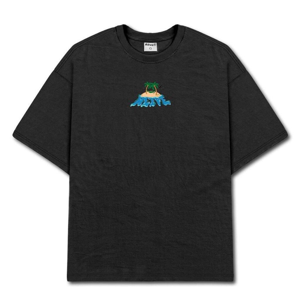 Camiseta Alive Island Preto