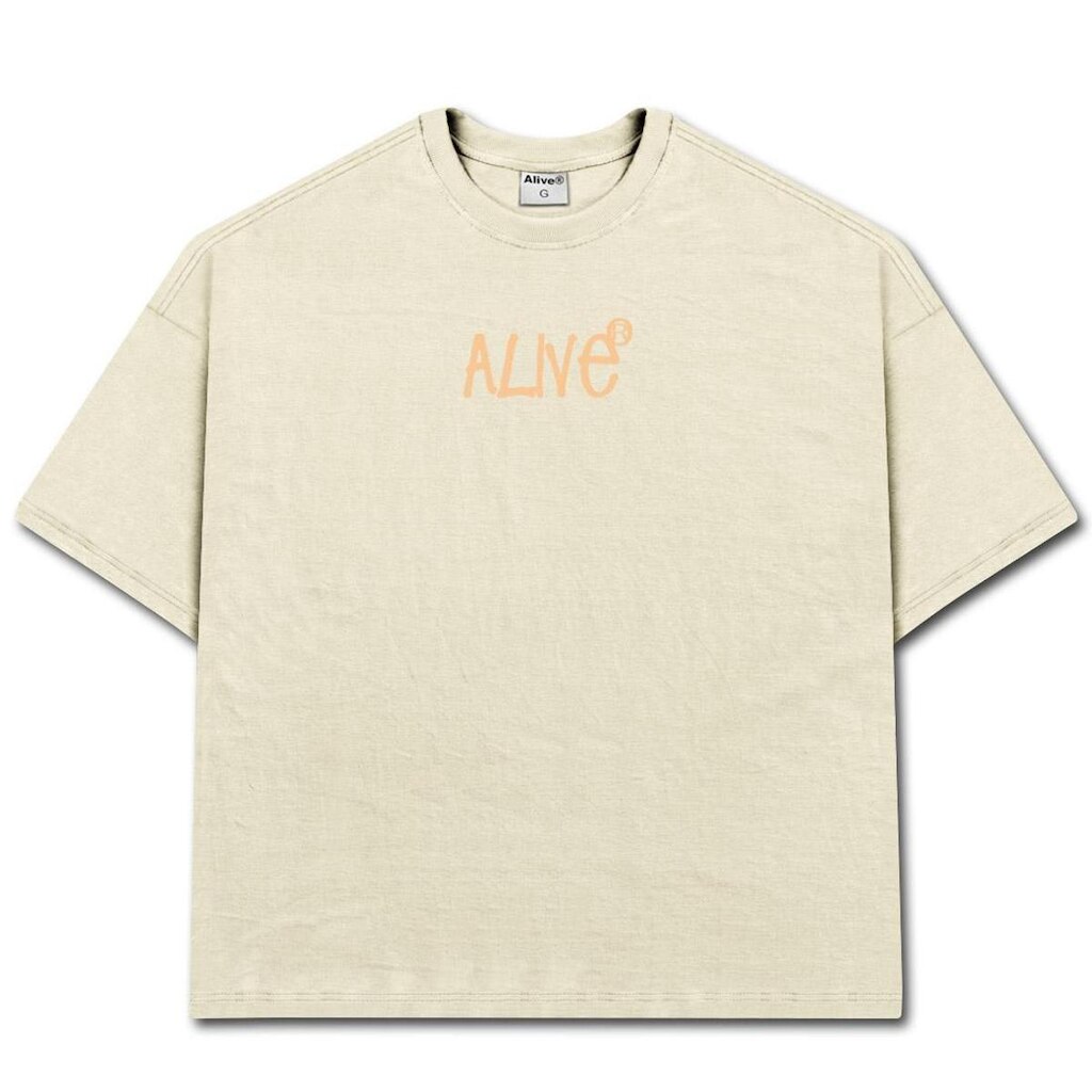 Camiseta Alive Oversized Essencial Nautic Off White