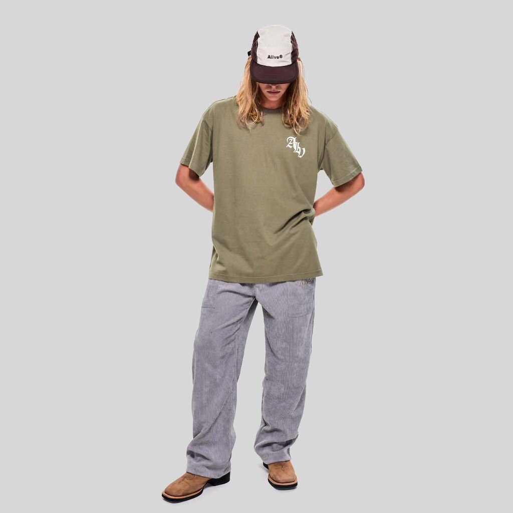 Camiseta Alive Oversized Fuel Off White - Texas