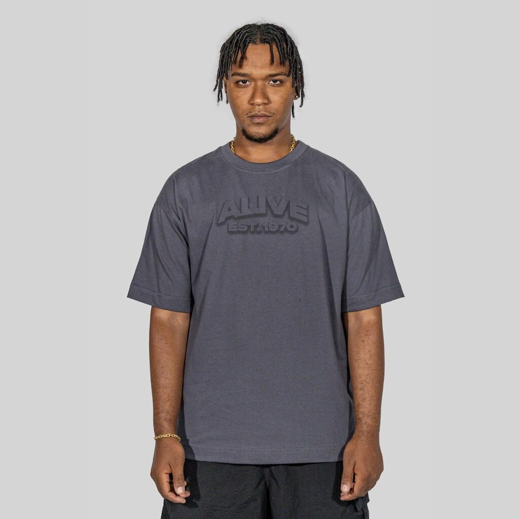 Camiseta Alive Oversized Shadow Unissex