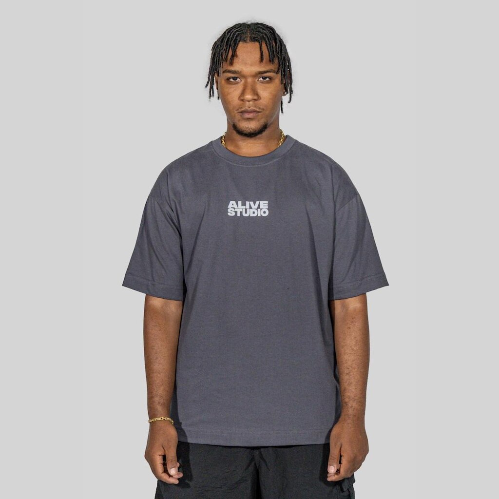 Camiseta Alive Oversized Studio Unissex