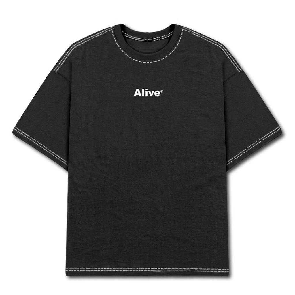 Camiseta Alive Splice Preto