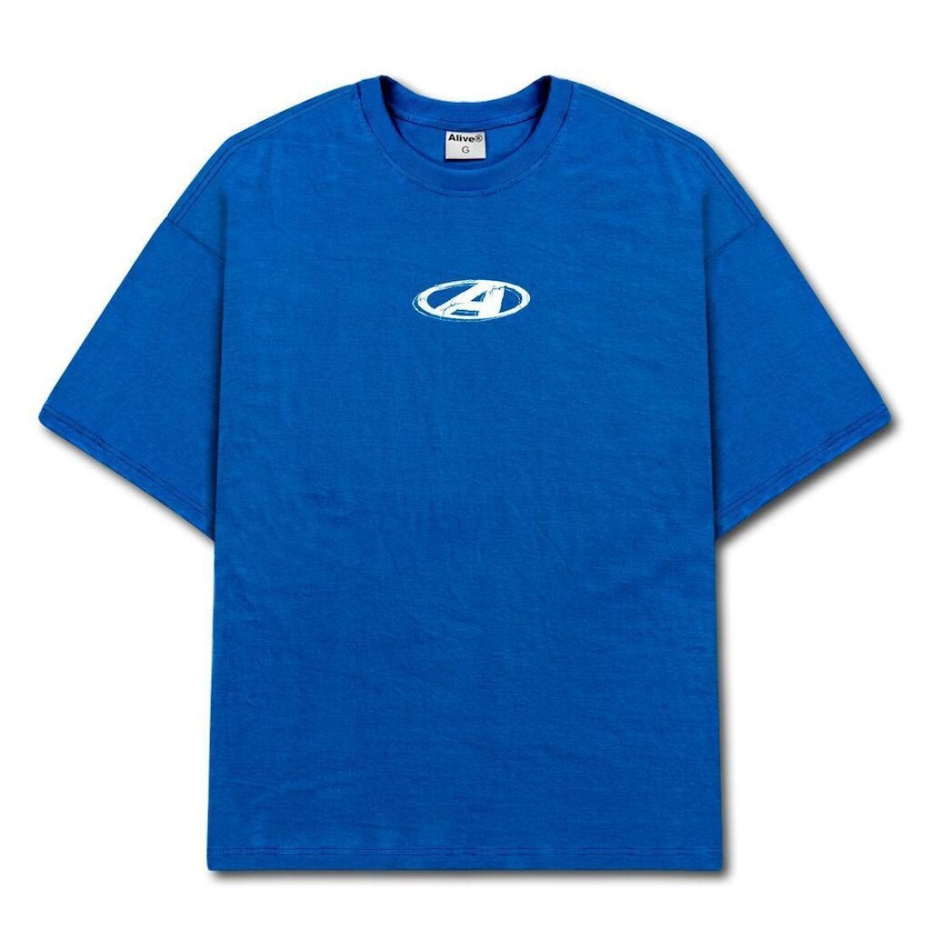 Camiseta Alive Stone Azul Royal