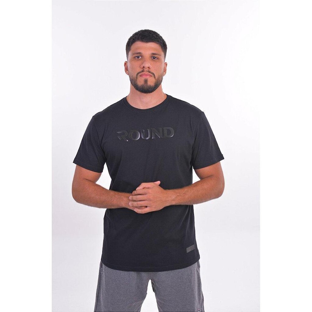 CAMISETA ALL BLACK ROUND