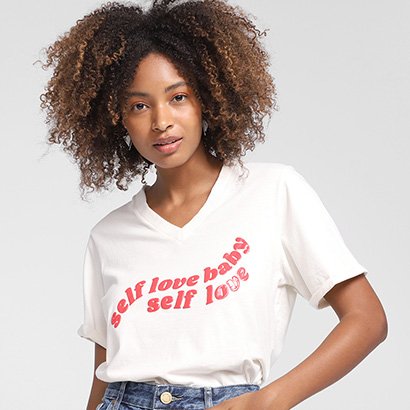 Camiseta All Is Love Self Love Feminina - Feminino