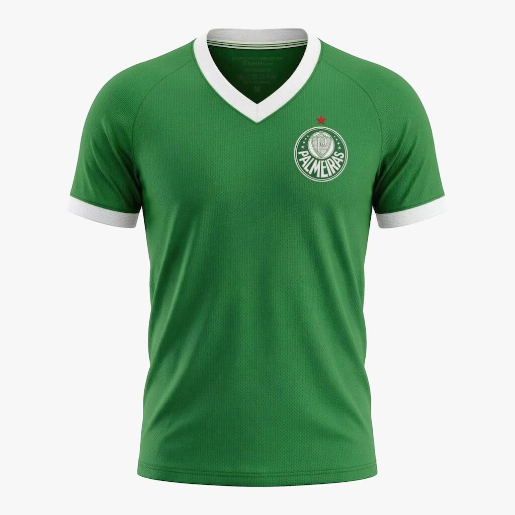 CAMISETA ALMEIRAS LINE MASCULINA - 04-VERDE -BETEL