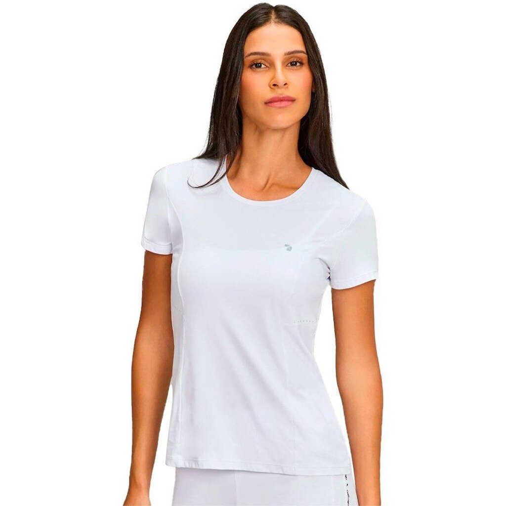 Camiseta Alto Giro Tule e Refletivos Feminina