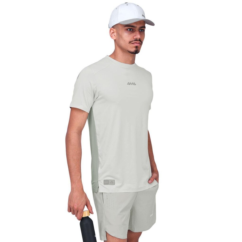 Camiseta Ama Sport Tech Cinza