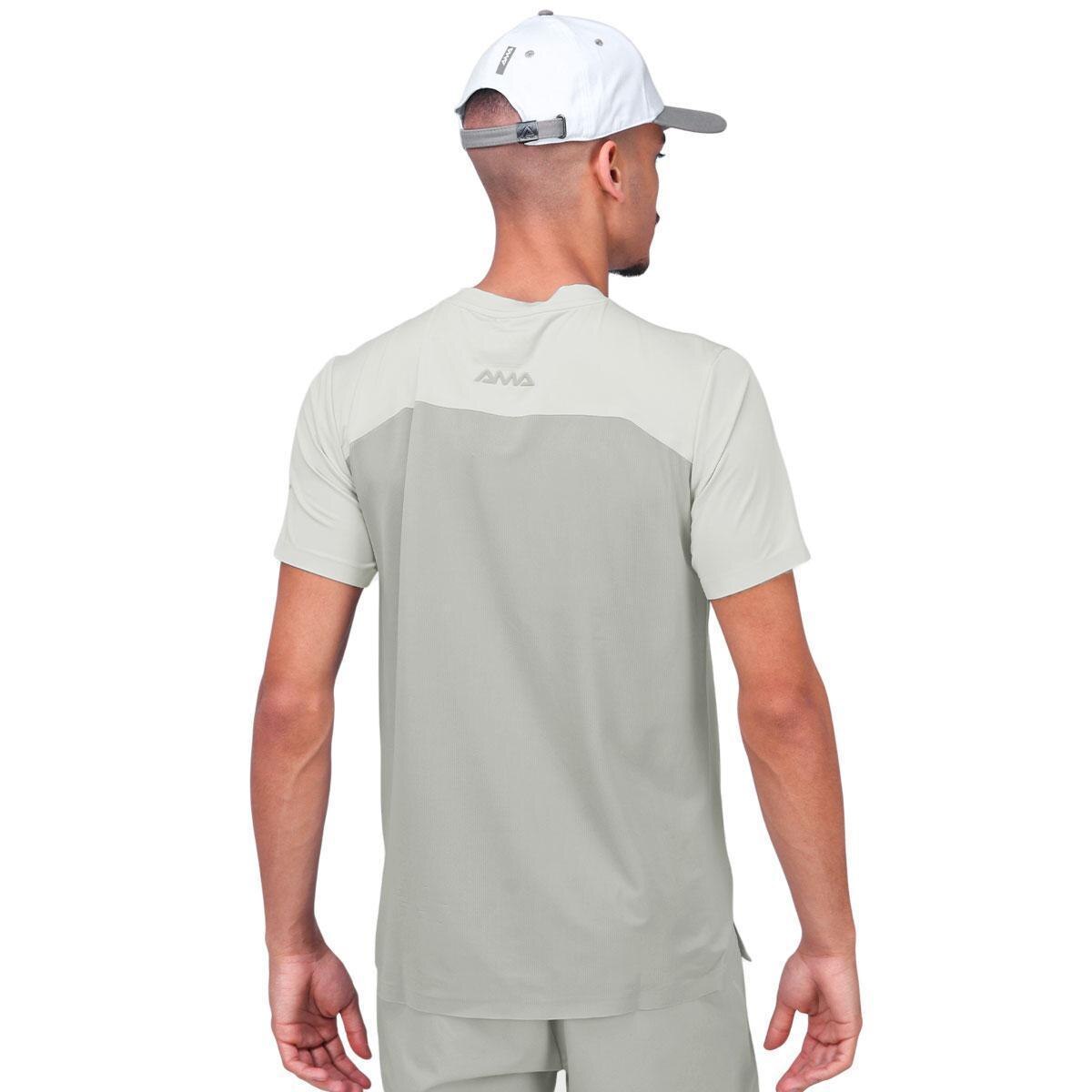 Camiseta Ama Sport Tech Cinza - Cinza | Netshoes