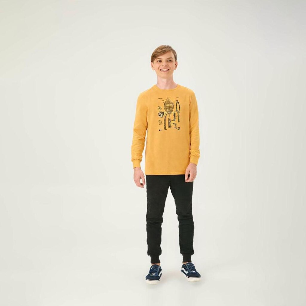 Camiseta Amarelo Juvenil Pulla Bulla Menino - 55462-345
