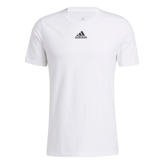 Camiseta Amplifier Adidas - Branco Menor preço em Camiseta Amplifier Adidas - Branco