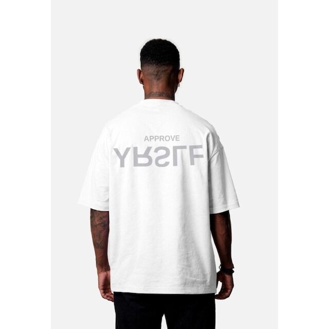 Camiseta Approve Huge Oversized YRSLF Inverse Masculina