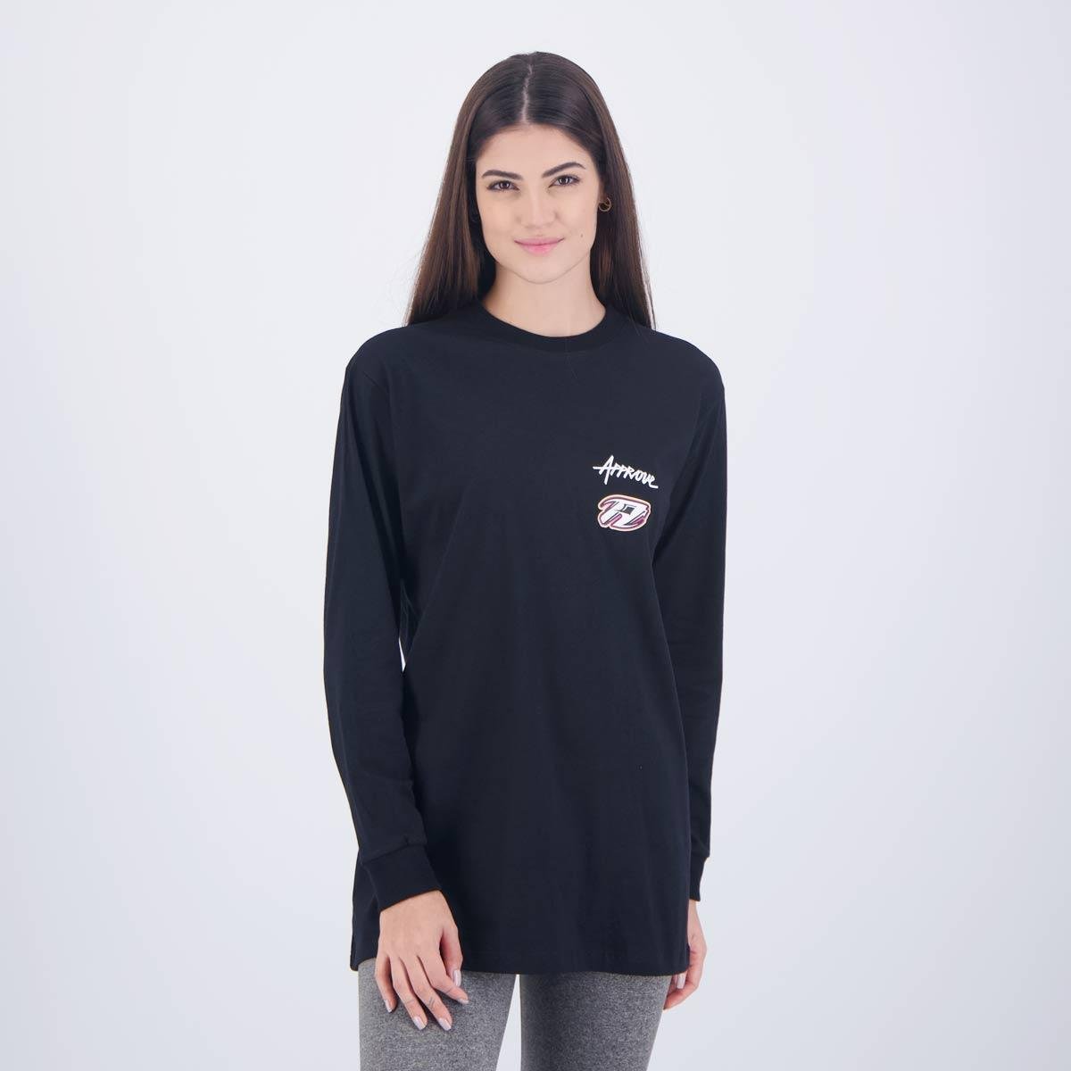 Camiseta Approve Manga Longa Ski Corp Feminina