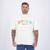 Camiseta Approve New Rainbow Off White - Bege