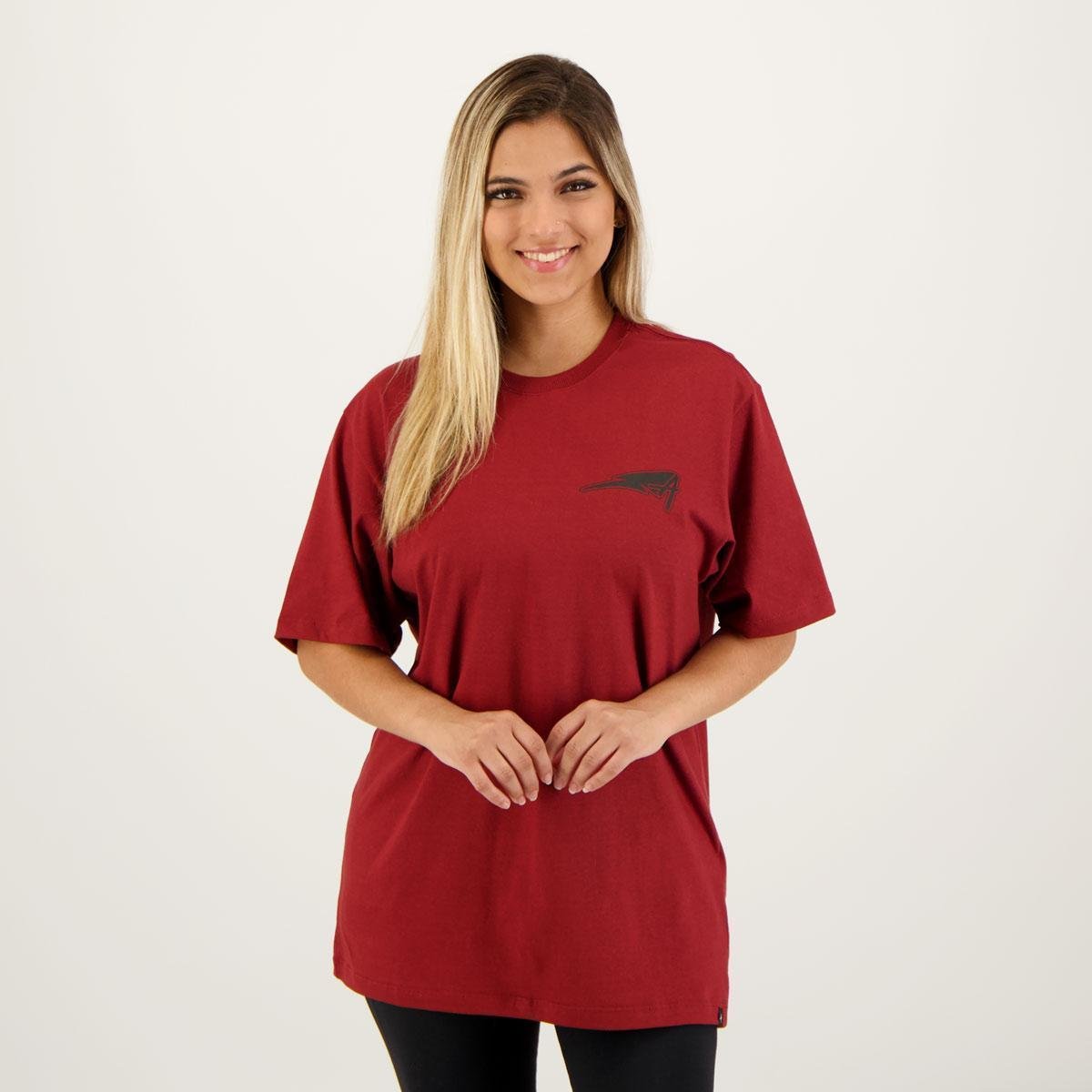 Camiseta Approve Spare Star Feminina Vinho