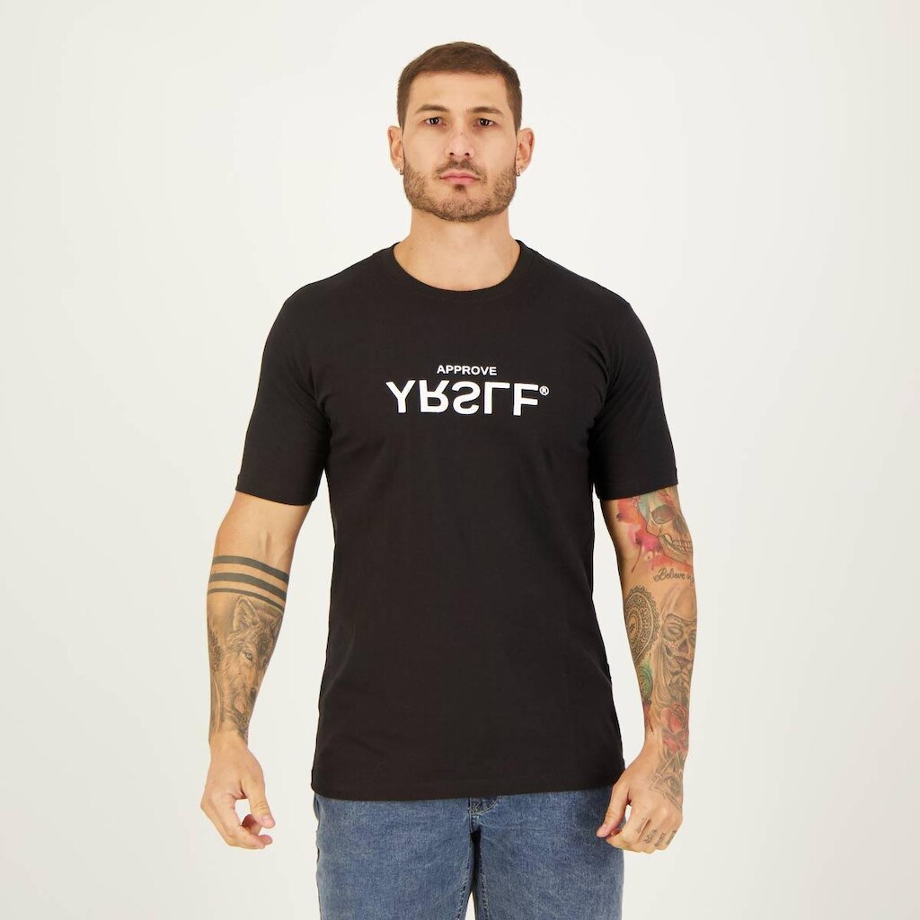 Camiseta Approve YRSLF Preta