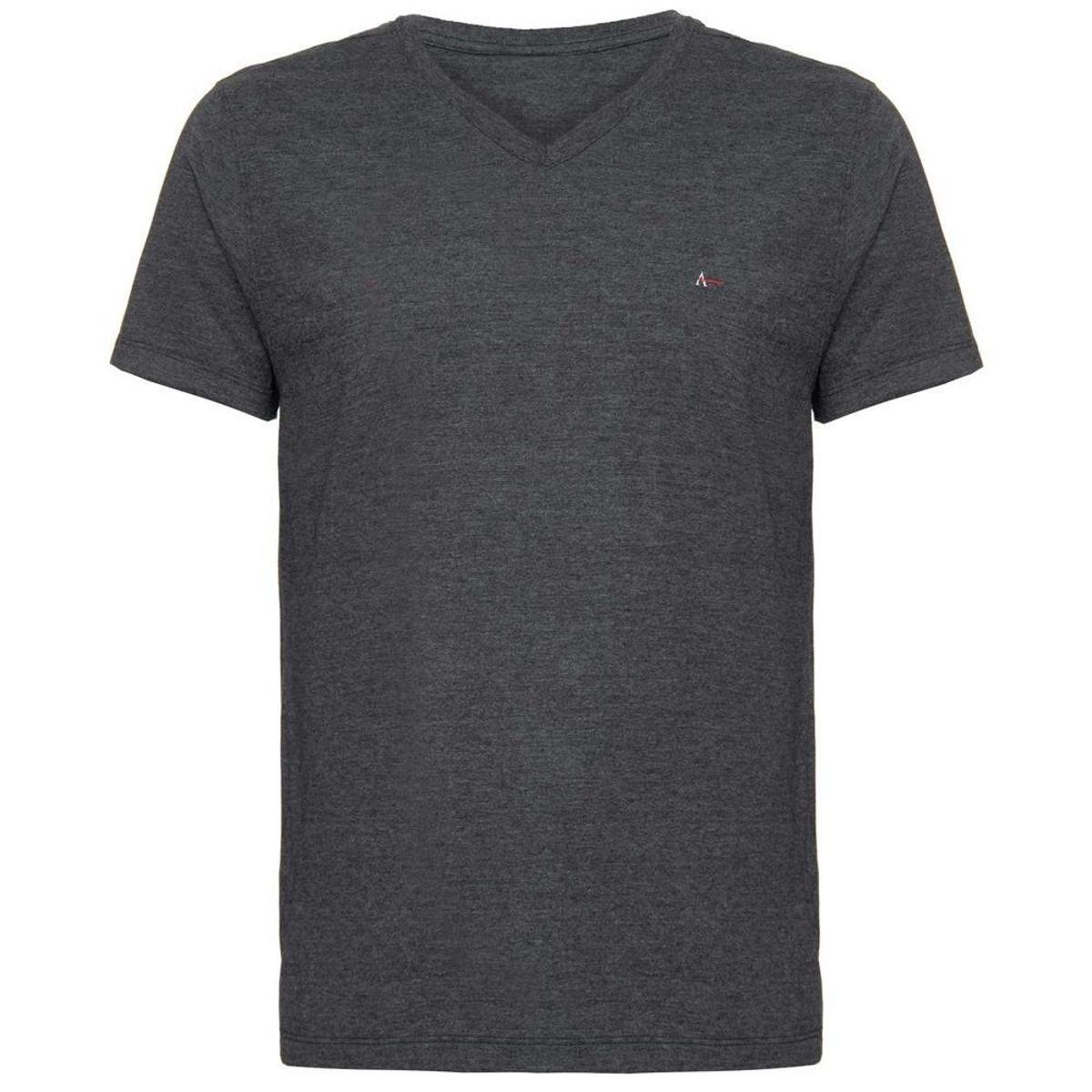 camiseta gola v aramis
