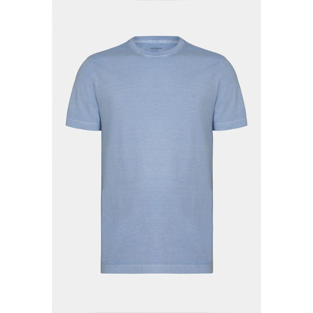Camiseta Aramis Básica Algodão Manga Curta Bordado