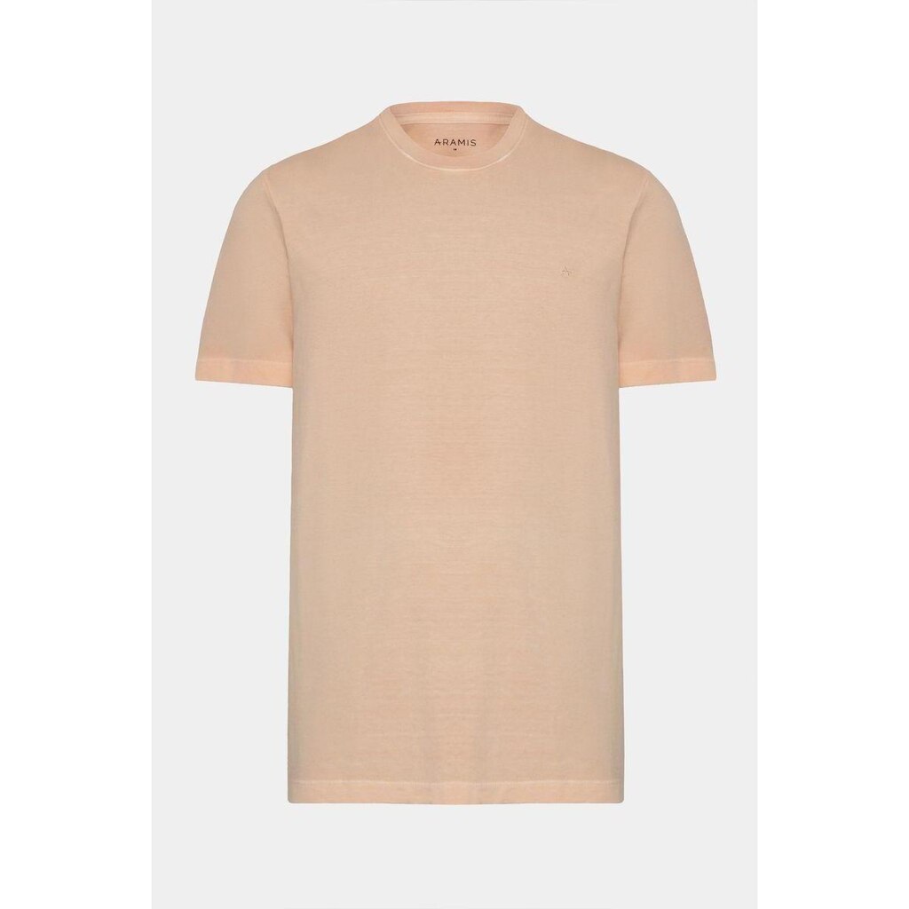 Camiseta Aramis Básica Algodão Manga Curta Bordado