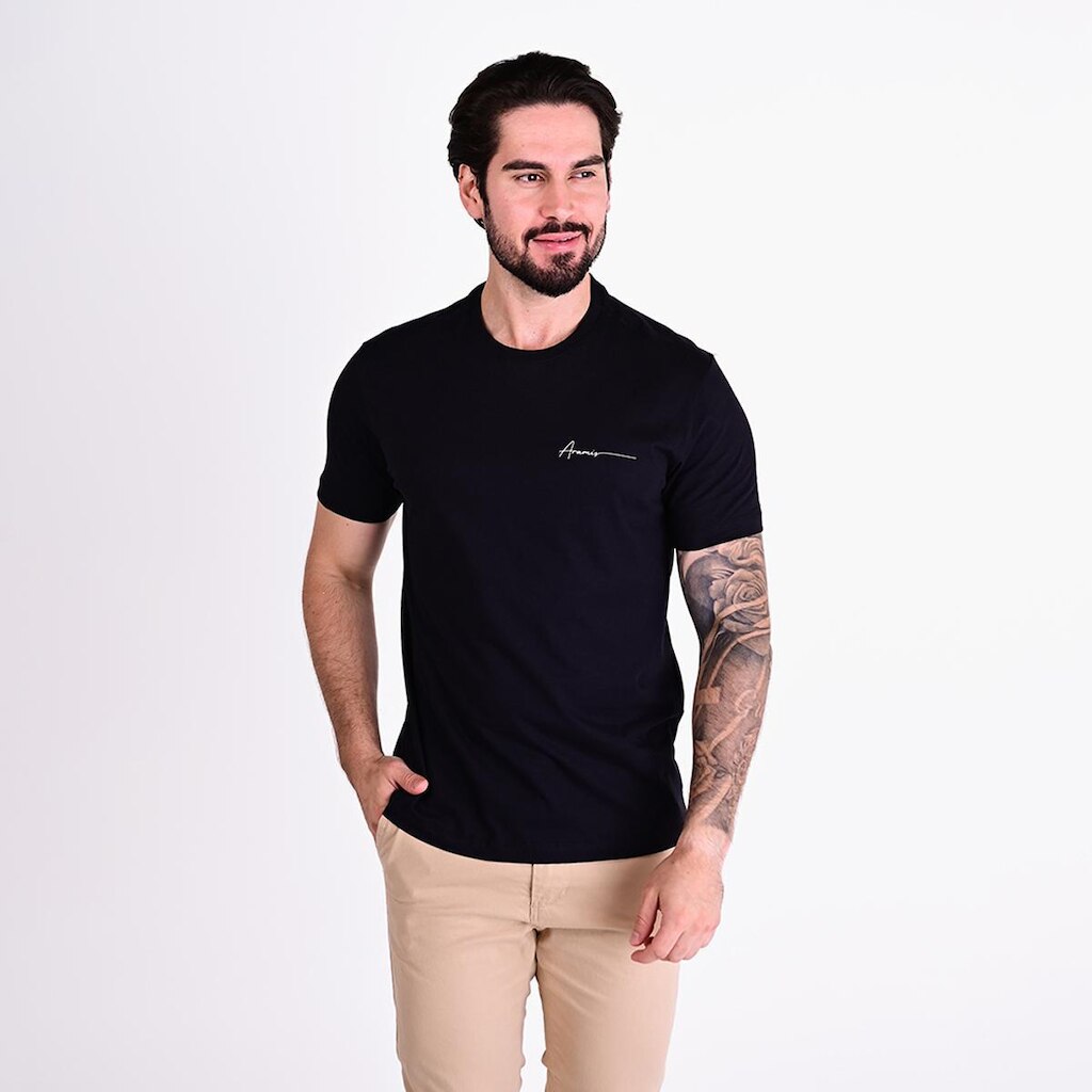 Camiseta Aramis HandWritten Preta
