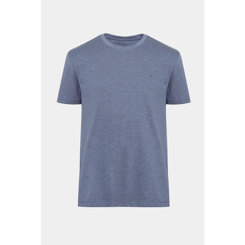 Camiseta Aramis Manga Curta Algodão Flamê Azul