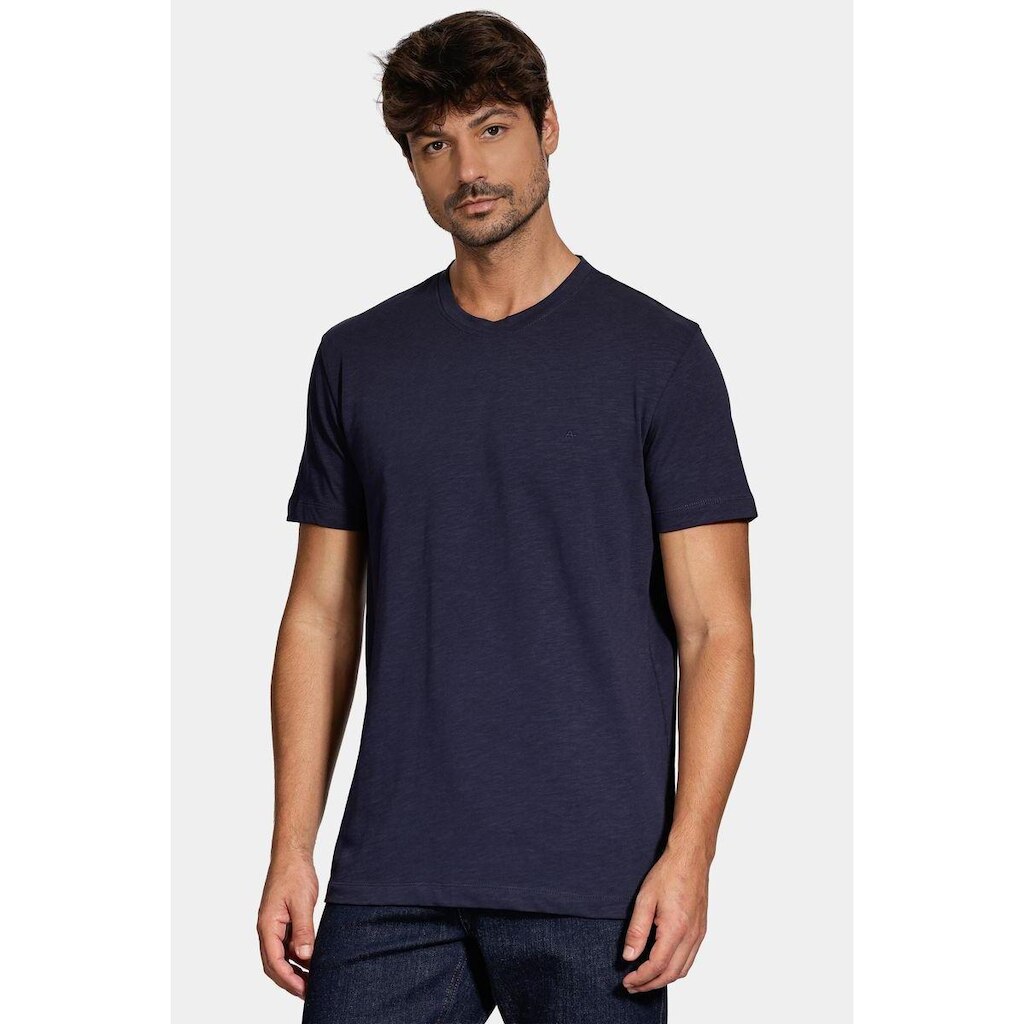 Camiseta Aramis Manga Curta Algodão Flamê
