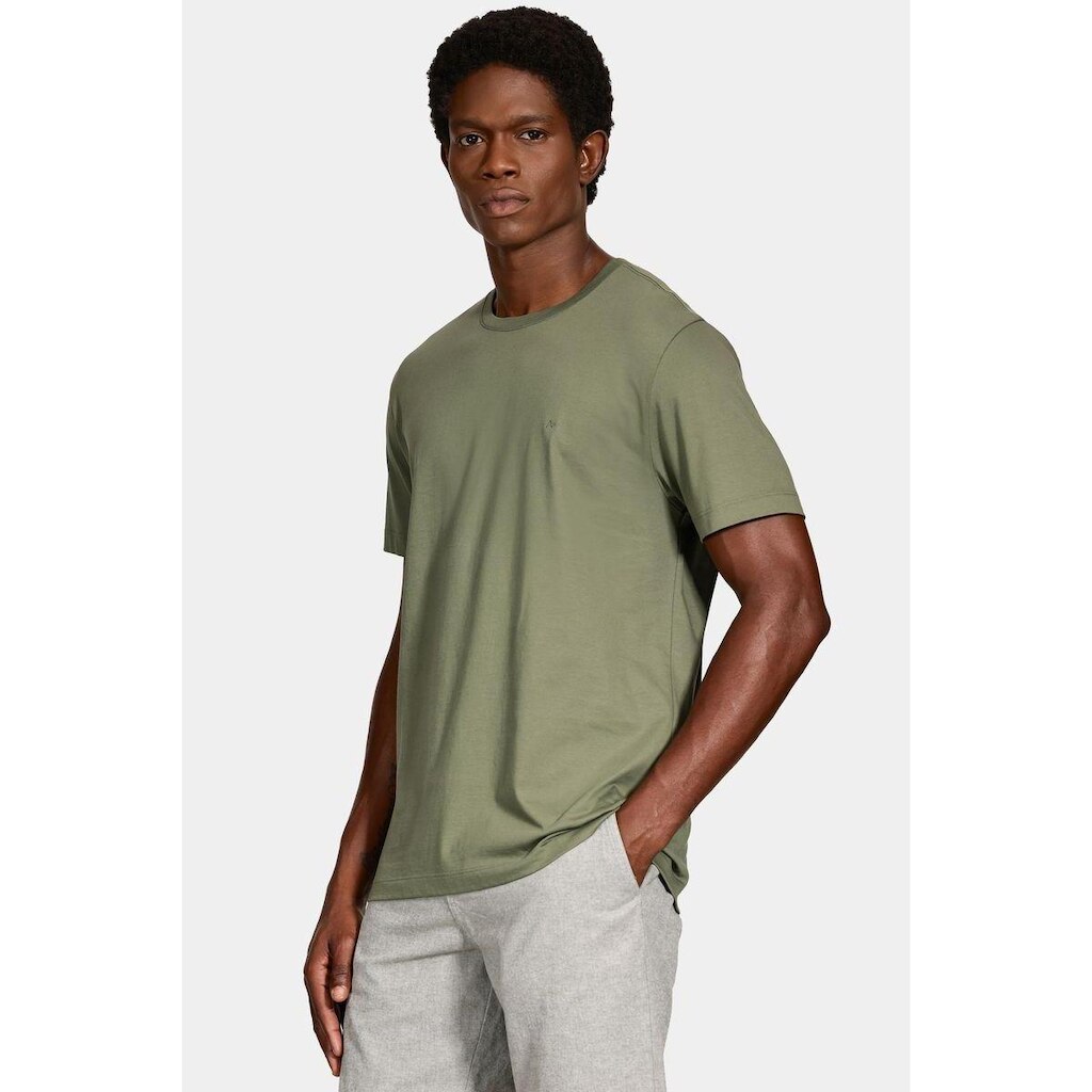 Camiseta Aramis Manga Curta Algodão Peruano