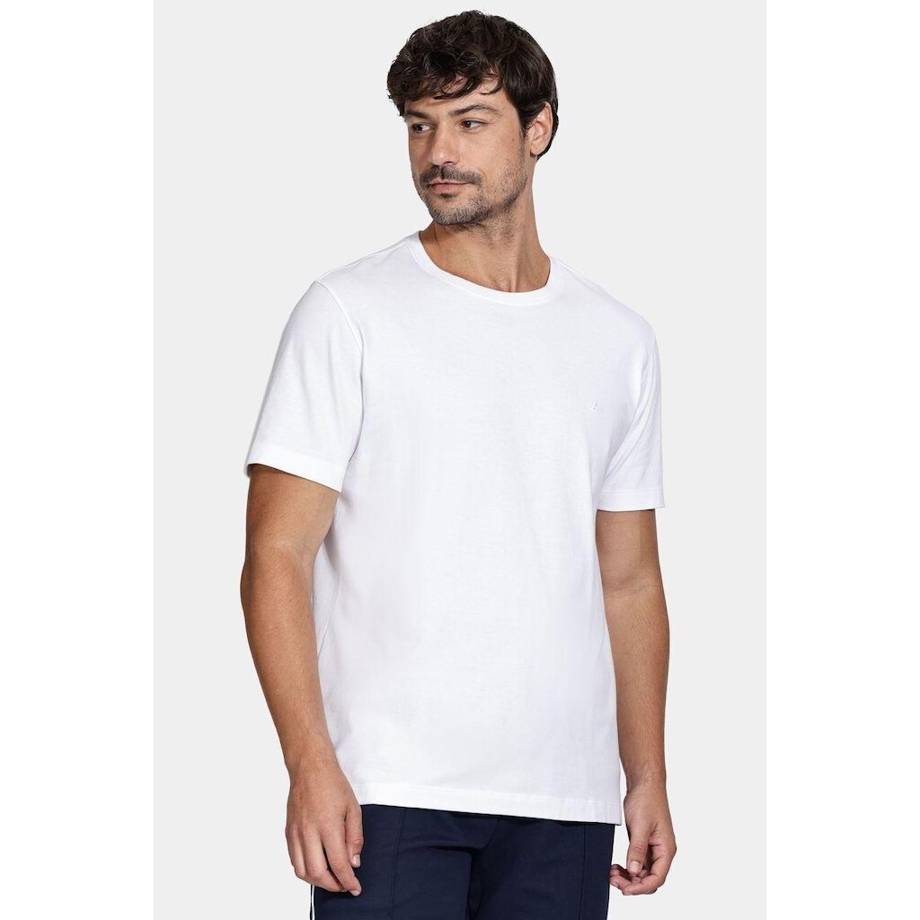 Camiseta Aramis Manga Curta Comfort Branco