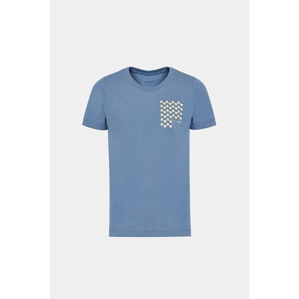 Camiseta Aramis Manga Curta Infantil Estampa Waves