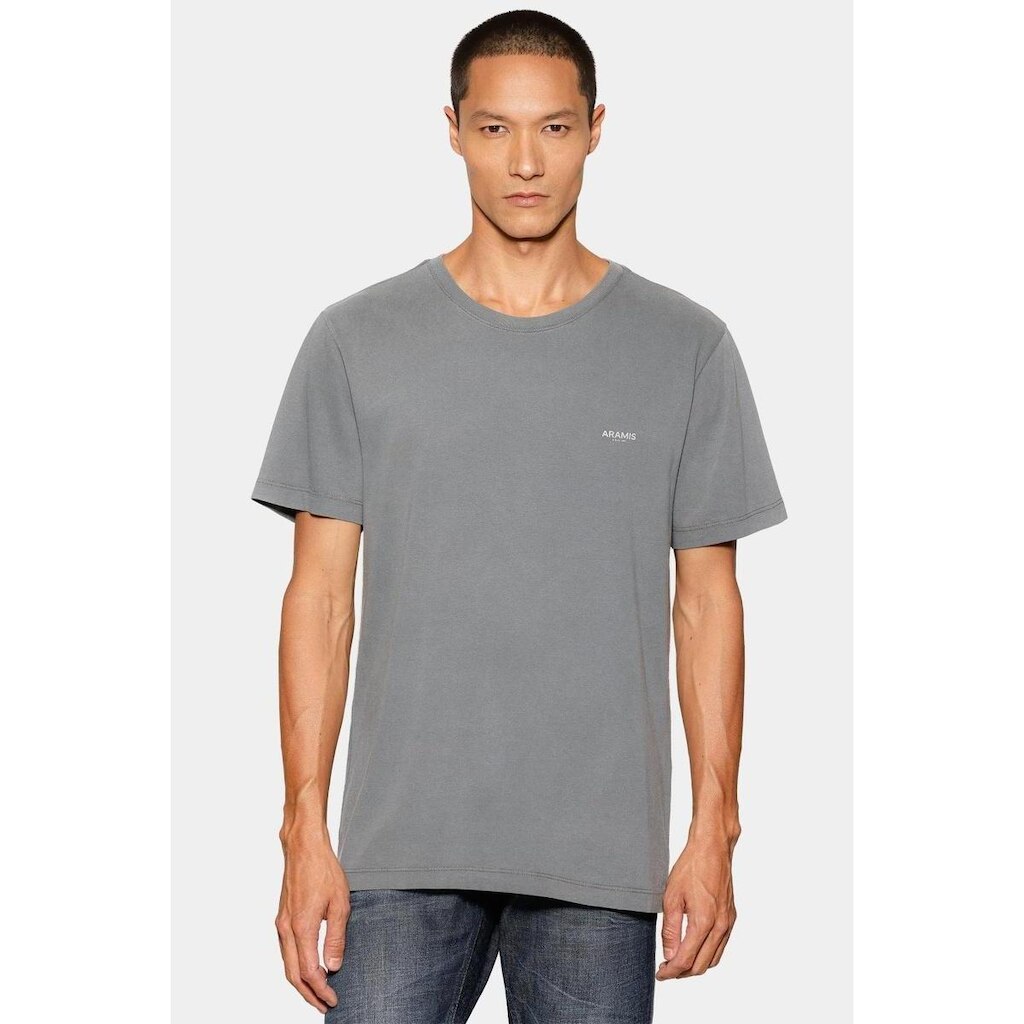 Camiseta Aramis Manga Curta Lavada Básica